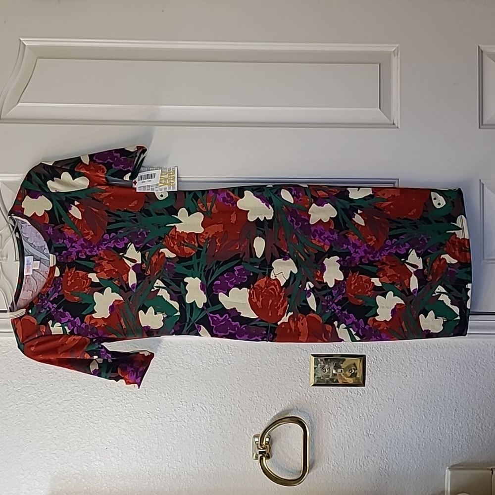 LulaRoe Floral Julia XXS, NWT